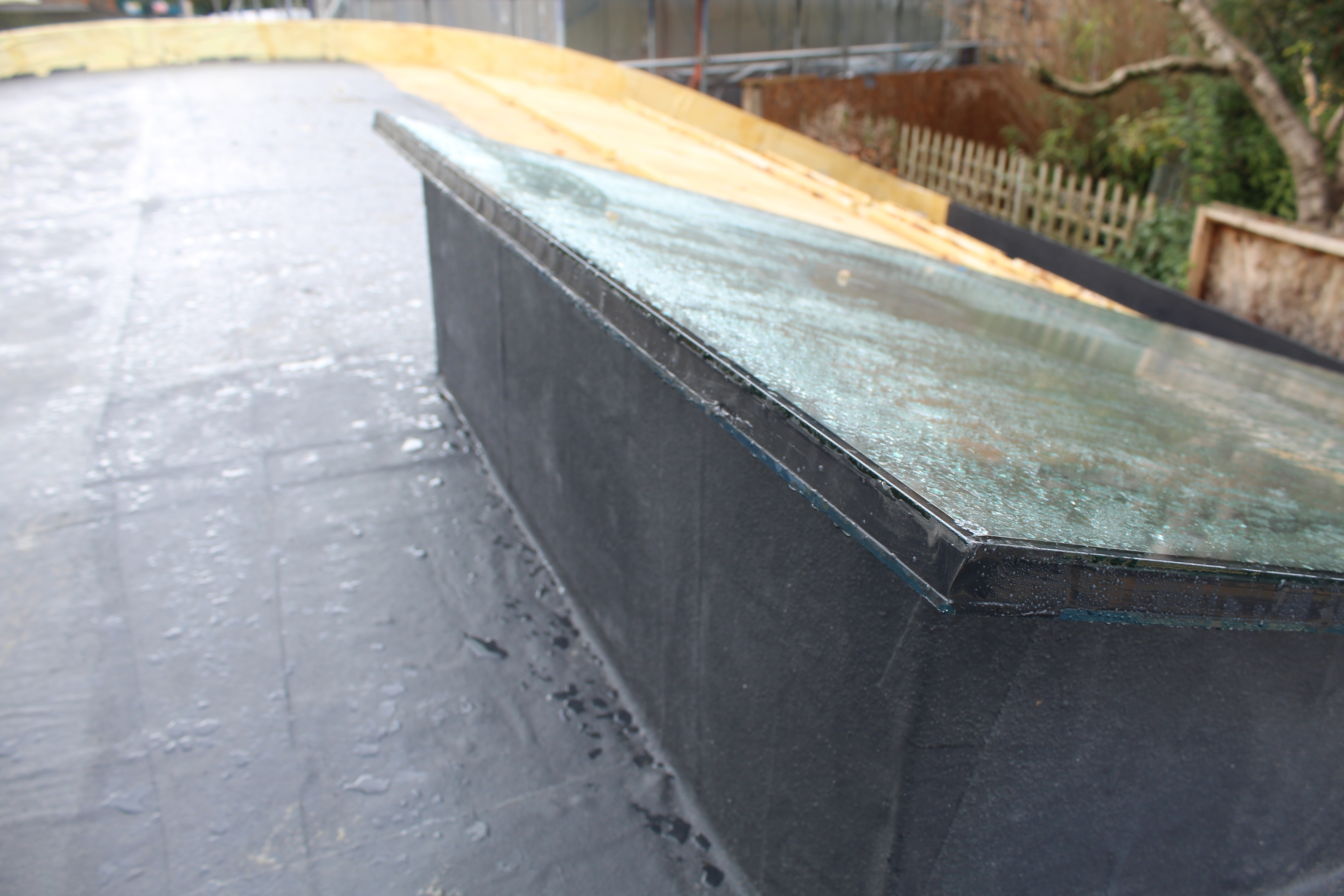 Widopan liquid waterproofing, buildings, construction - detailing - steps-windows-Podiums