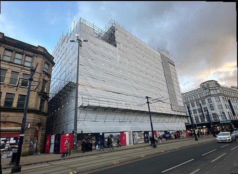 Rylands Roof Manchester waterproofing project